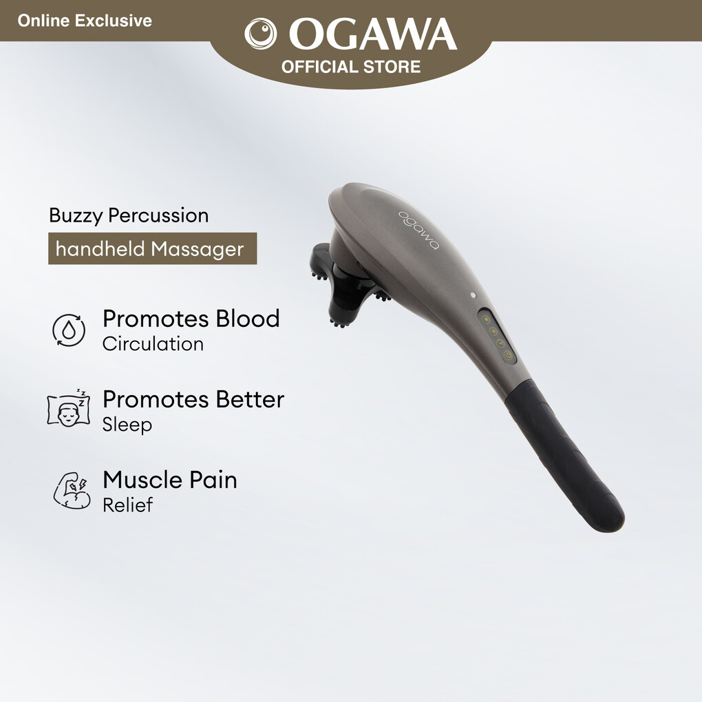 [Apply Code: 7TM12] ogawa by OGAWA Buzzy Percussion Handheld Massager*